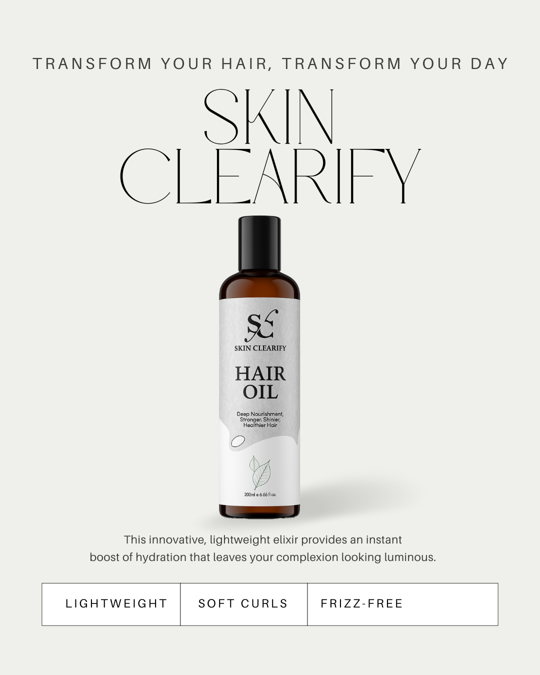 Skin Clearify Hair Oil