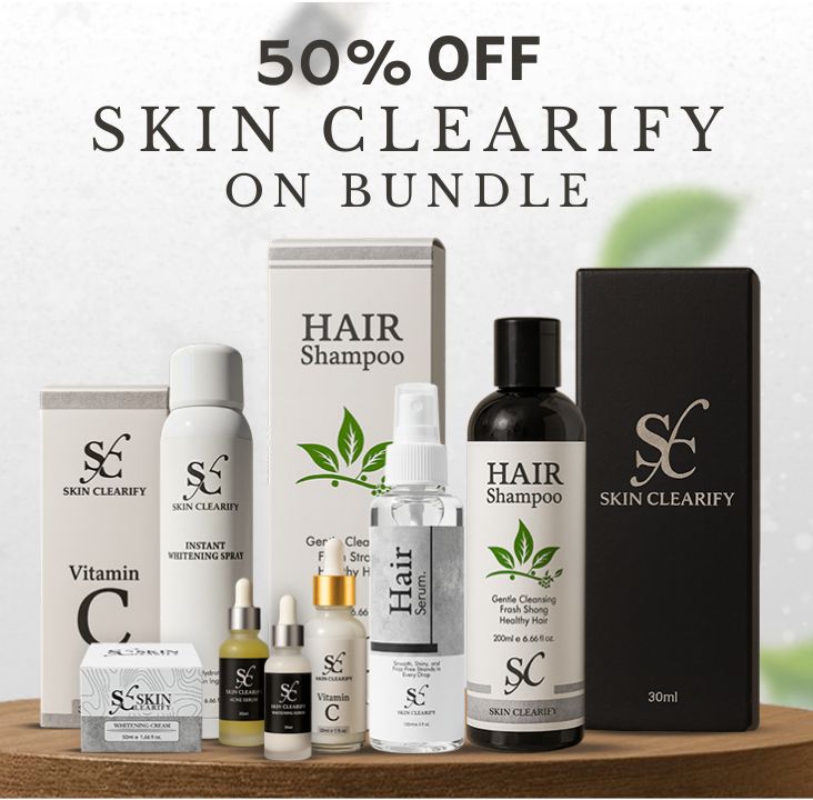 SKIN CLEARIFY BUY BUNDLE AND GET 50% OFF